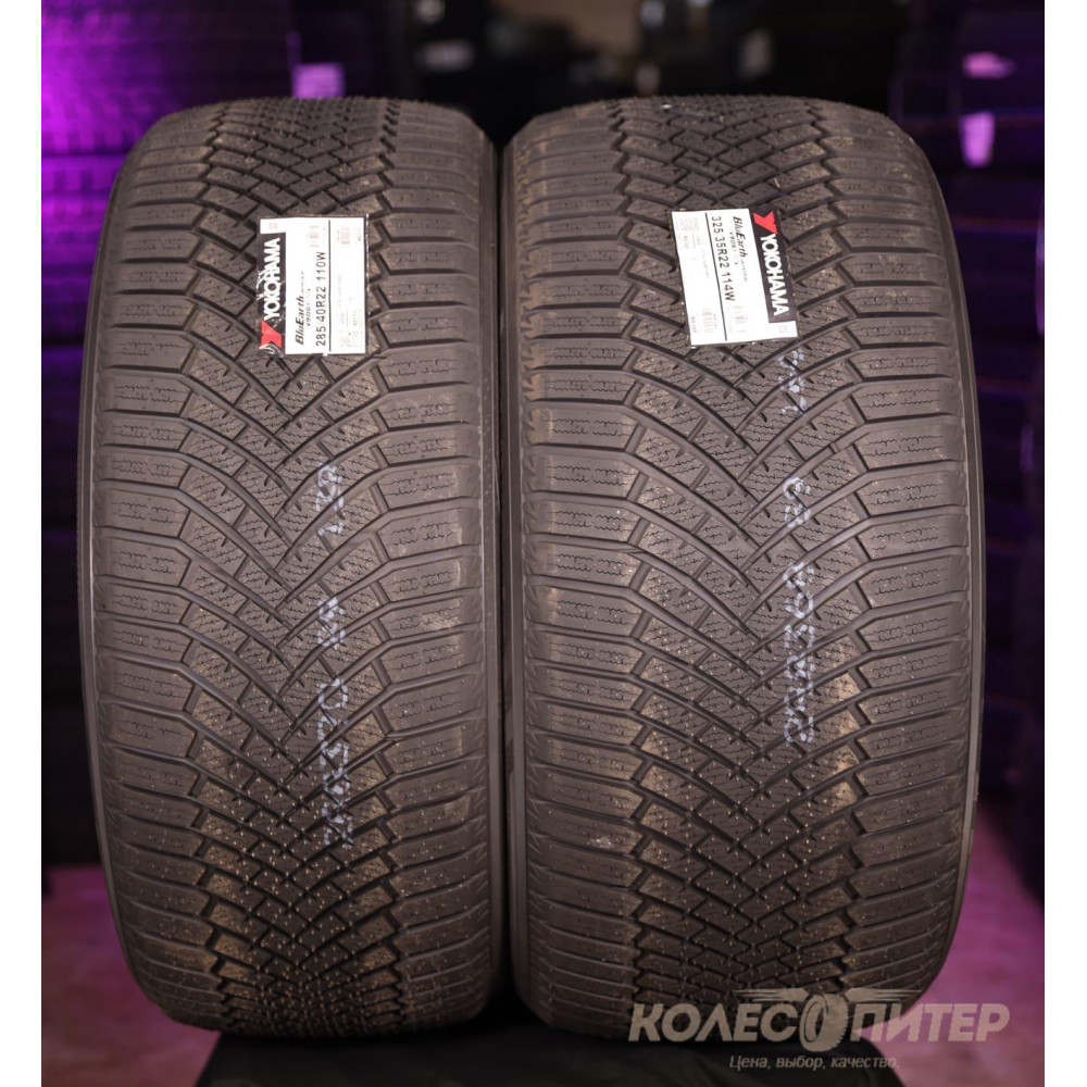 Комплект шин Yokohama BluEarth Winter V906 325/35 R22 114W Yokohama BluEarth Winter V906 285/40 R22 110W