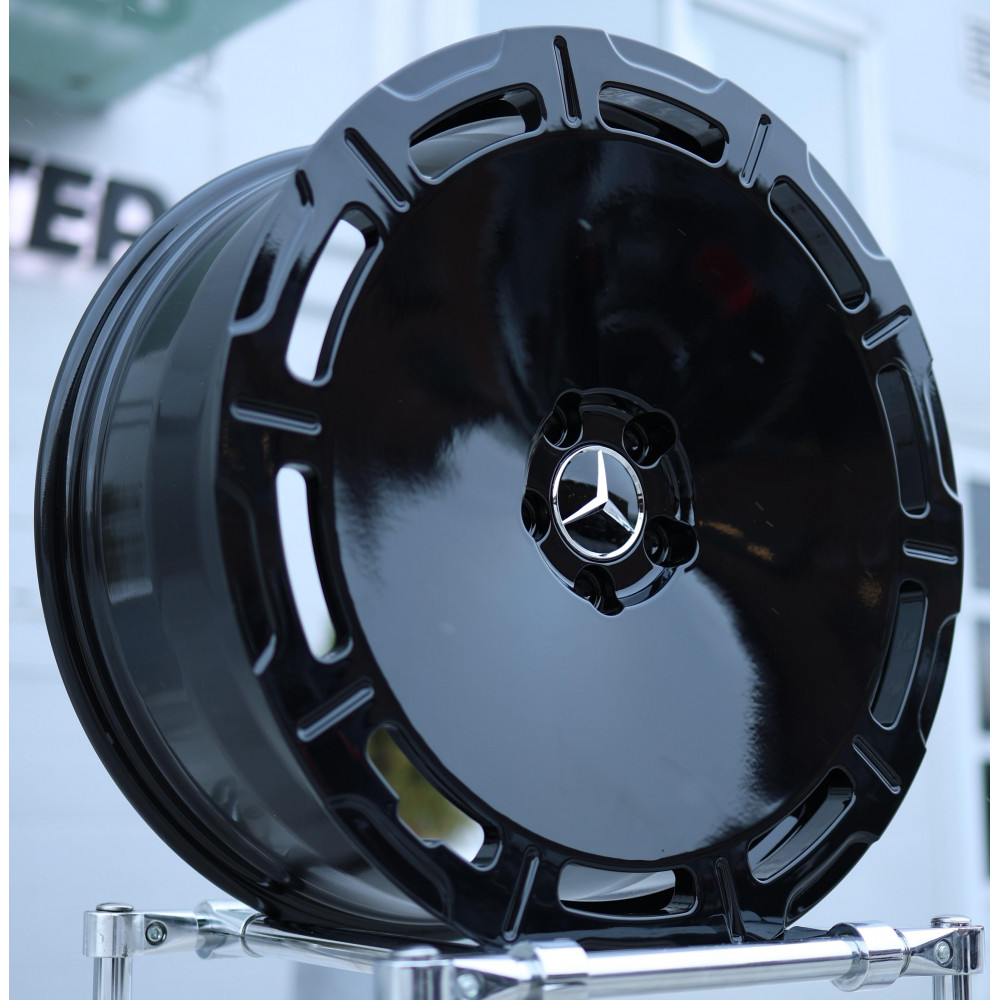 Кованые диски Mercedes S Klass W223 Platinum S-223 9x21 PCD5x112 ET 34 DIA 66.6 Gloss Black