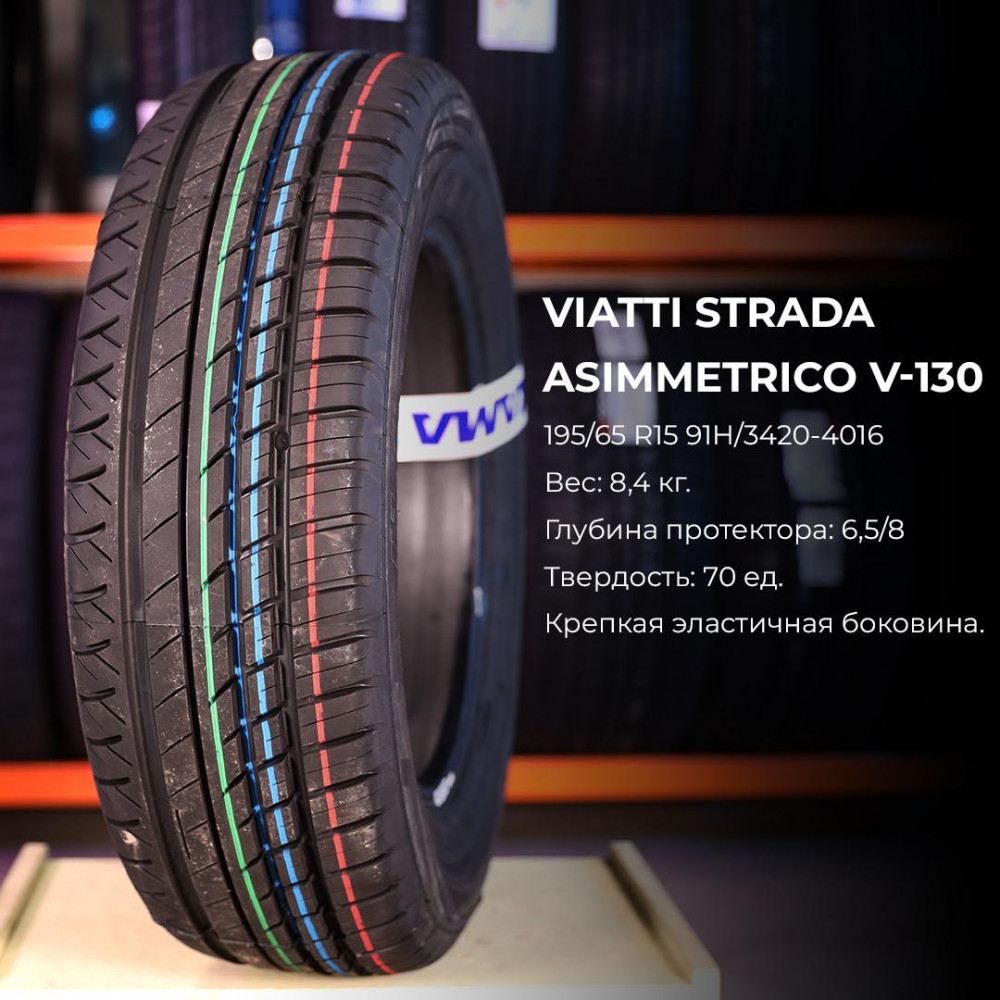 Viatti Strada Asimmetrico V-130 185/55 R15 82H летняя