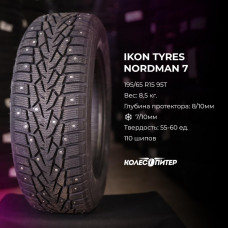 Nokian Tyres Nordman 7 SUV 265/70 R16 112T зимняя шип.