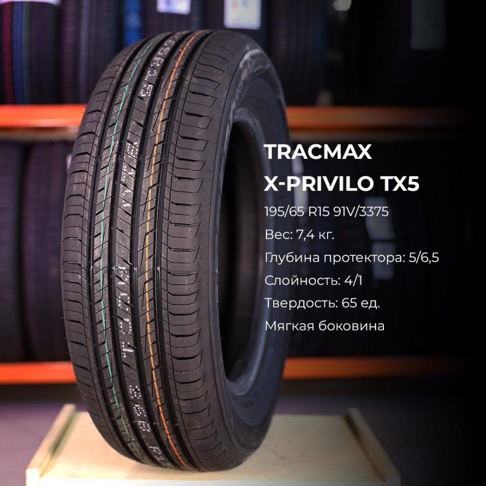 Tracmax X-Privilo TX5 195/55 R16 87V летняя