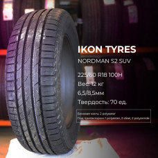 Nokian Tyres Nordman S2 SUV 245/70 R16 107T летняя