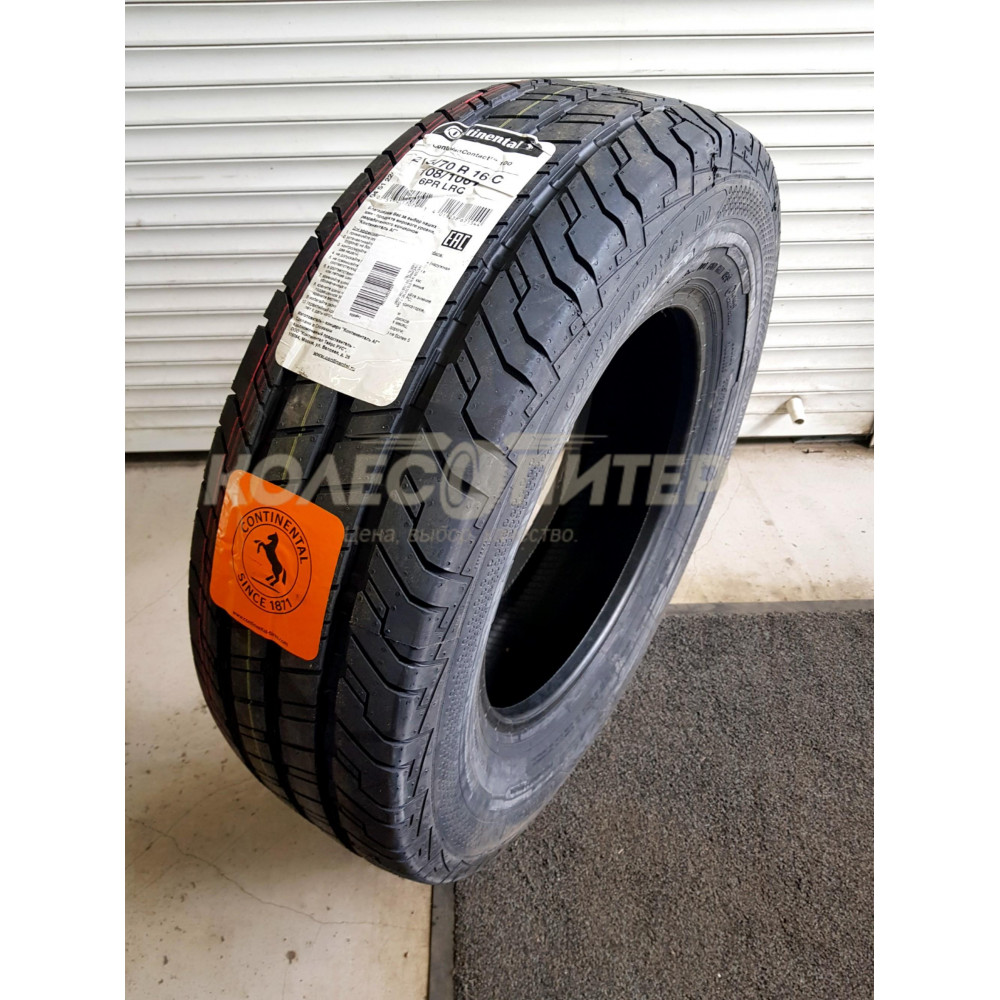 Continental ContiVanContact 100 225/75 R16C 118/116R летняя