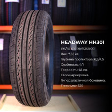 Headway HH301 195/55 R15 85V летняя