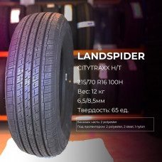 Landspider CityTraxx H/T 275/60 R20 119H XL летняя