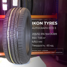 Ikon Tyres Autograph Eco 3 195/60 R16 93H летняя