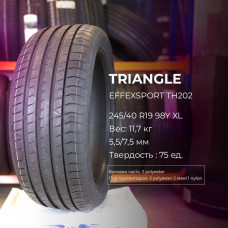 Triangle EffeXSport TH202 215/55 R16 97W летняя