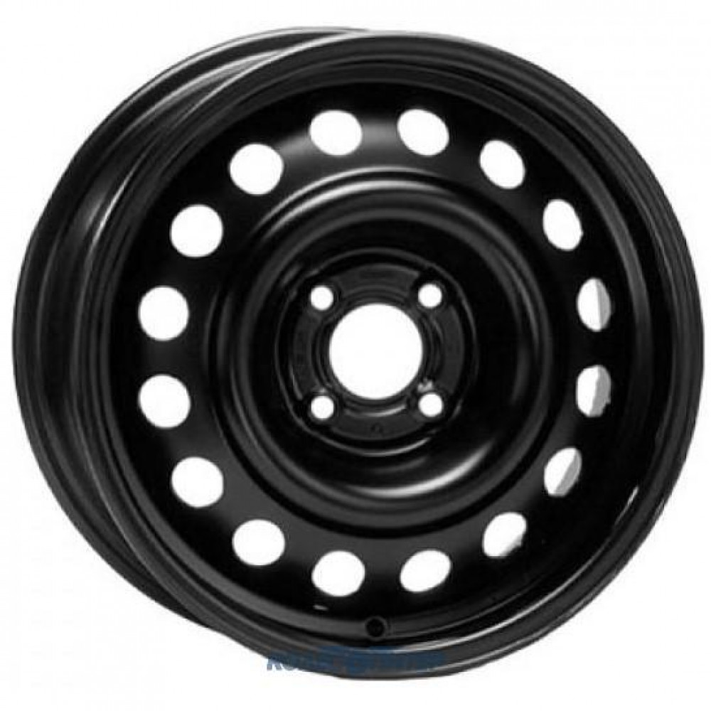 Штампованные диски ТЗСК Huyndai Solaris/Kia Rio 6x15 PCD4x100 ET 48 DIA 54.1 Black