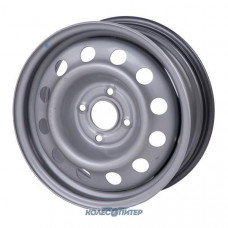 Штампованные диски ТЗСК LADA Xray 6.5x16 PCD4x100 ET 41 DIA 60.1 Silver