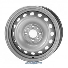 Штампованные диски Trebl 8114 P 6x15 PCD4x100 ET 48 DIA 54.1 Silver