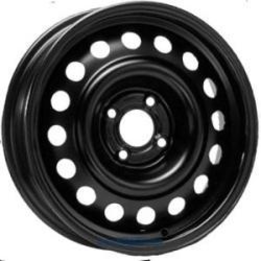 Штампованные диски Trebl 7855 6.5x16 PCD5x114.3 ET 40 DIA 66.1 Black