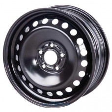 Штампованные диски ТЗСК Renault Logan 5.5x14 PCD4x100 ET 43 DIA 60.1 Black