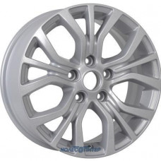 Литые диски Khomen KHW 1608 6.5x16 PCD5x114.3 ET 45 DIA 60.1 F-Silver