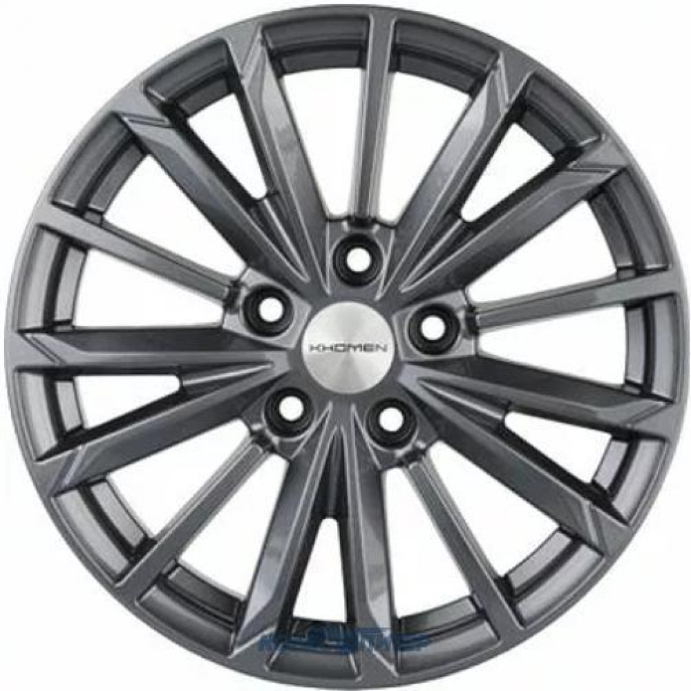 Литые диски Khomen KHW 1611 6.5x16 PCD5x114.3 ET 45 DIA 60.1 Gray