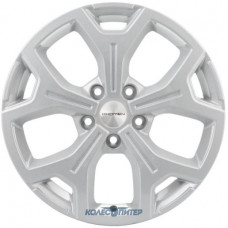 Литые диски Khomen KHW 1710 6.5x17 PCD5x108 ET 50 DIA 63.3 F-Silver