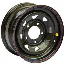 Штампованные диски Off Road Wheels УАЗ 8x15 PCD5x139.7 ET -19 DIA 110.1 Matt black