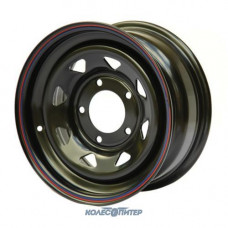 Штампованные диски Off Road Wheels Toyota 12x17 PCD5x150 ET -55 DIA 110.1 Black