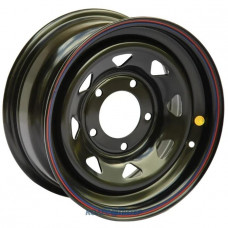 Штампованные диски Off Road Wheels Nissan/Toyota 8x16 PCD6x139.7 ET -25 DIA 110.1 Black