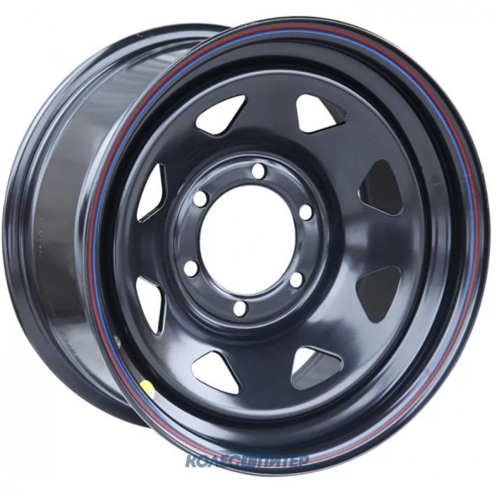 Штампованные диски Off Road Wheels Toyota Hilux 2.5D/3.0D 8x16 PCD6x139.7 ET 10 DIA 110.1 Black