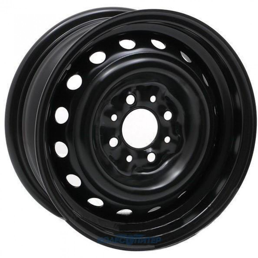 Штампованные диски Eurodisk 65H45D 6.5x16 PCD5x100 ET 45 DIA 57.1 Black