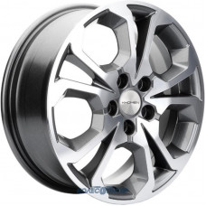 Литые диски Khomen KHW 1711 6.5x17 PCD5x108 ET 33 DIA 60.1 F-Silver