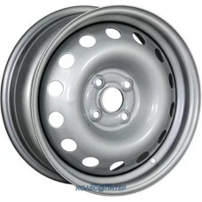 Штампованные диски Trebl 52A49A 5x13 PCD4x100 ET 46 DIA 54.1 Silver