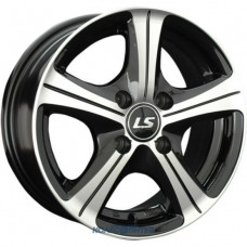 Литые диски LS 202 6x14 PCD4x100 ET 39 DIA 73.1 BKF