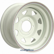 Штампованные диски Off Road Wheels УАЗ 8x16 PCD5x139.7 ET 25 DIA 110.1 White