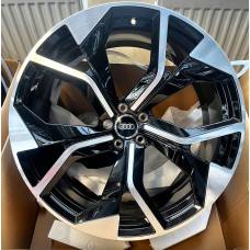 Кованые диски Audi RS 10x23 PCD5x112 ET 18 DIA 66.6 Gloss Black Face