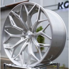 Кованые диски Brixton GTB-R 11x22 PCD5x112 ET 28 DIA 66.6 Silver Brushed