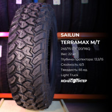 Sailun Terramax M/T 33/12.5 R20 114Q летняя