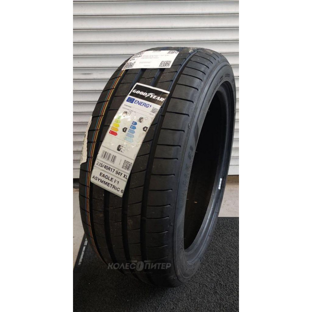 Goodyear Eagle F1 Asymmetric 6 315/30 R22 107Y XL, FP летняя