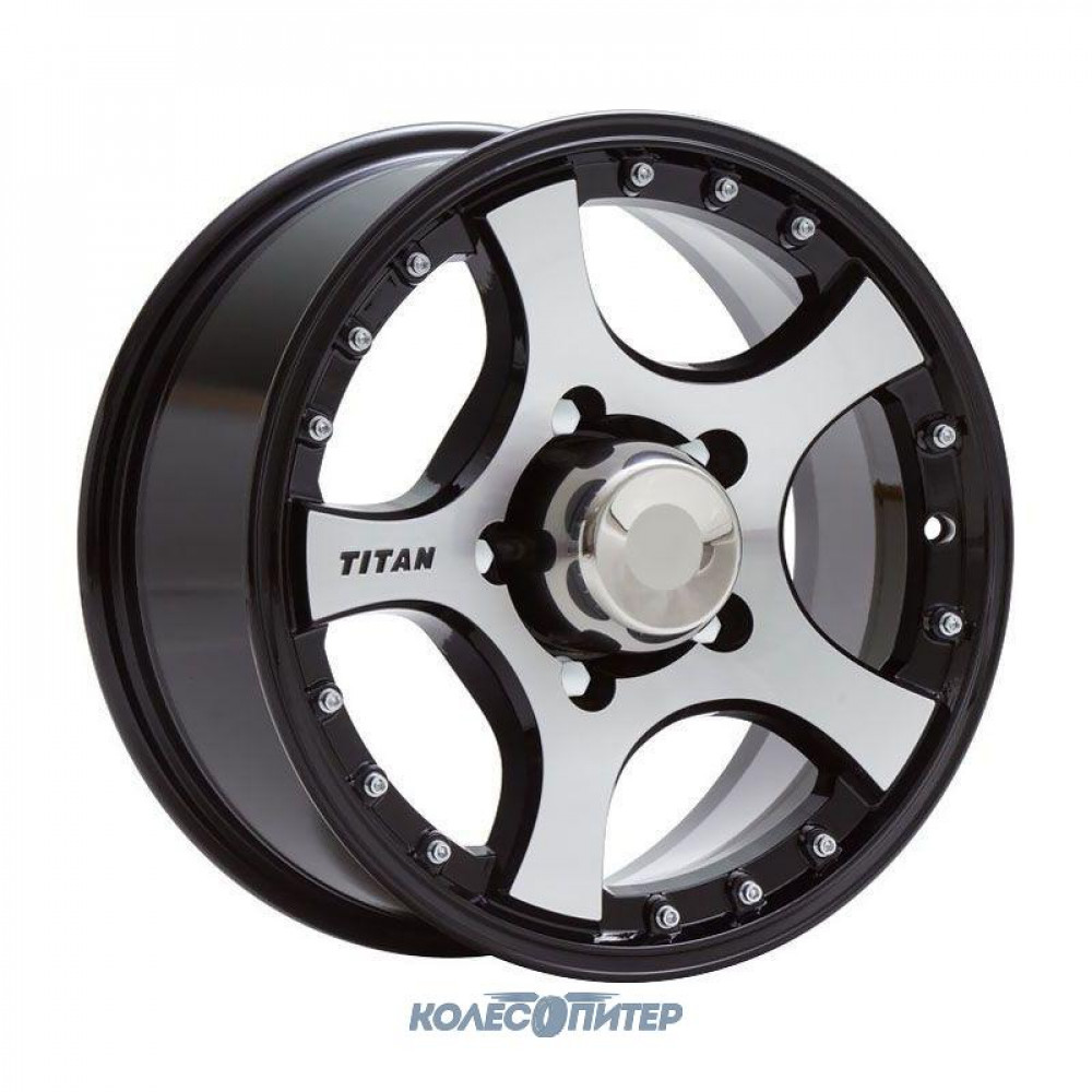 Литые диски Скад Титан 7x16 PCD5x139.7 ET 35 DIA 109.7 Алмаз