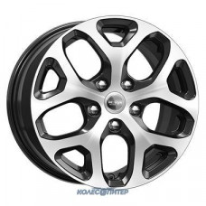 Литые диски K&K КС869 6.5x16 PCD5x112 ET 50 DIA 57.1 Алмаз черный