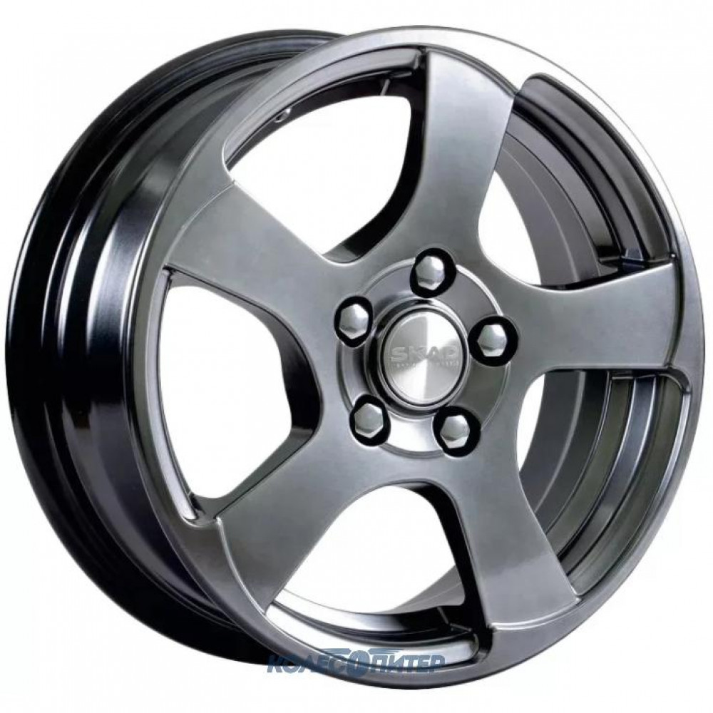 Литые диски Скад Акула 6x16 PCD5x114.3 ET 50 DIA 60.1 Графит