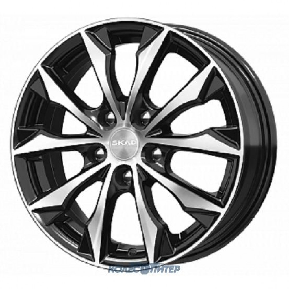 Литые диски Скад Нагоя 6x16 PCD4x100 ET 45 DIA 60.1 Алмаз