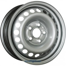 Штампованные диски ТЗСК Renault Logan 2 6x15 PCD4x100 ET 40 DIA 60.1 Silver