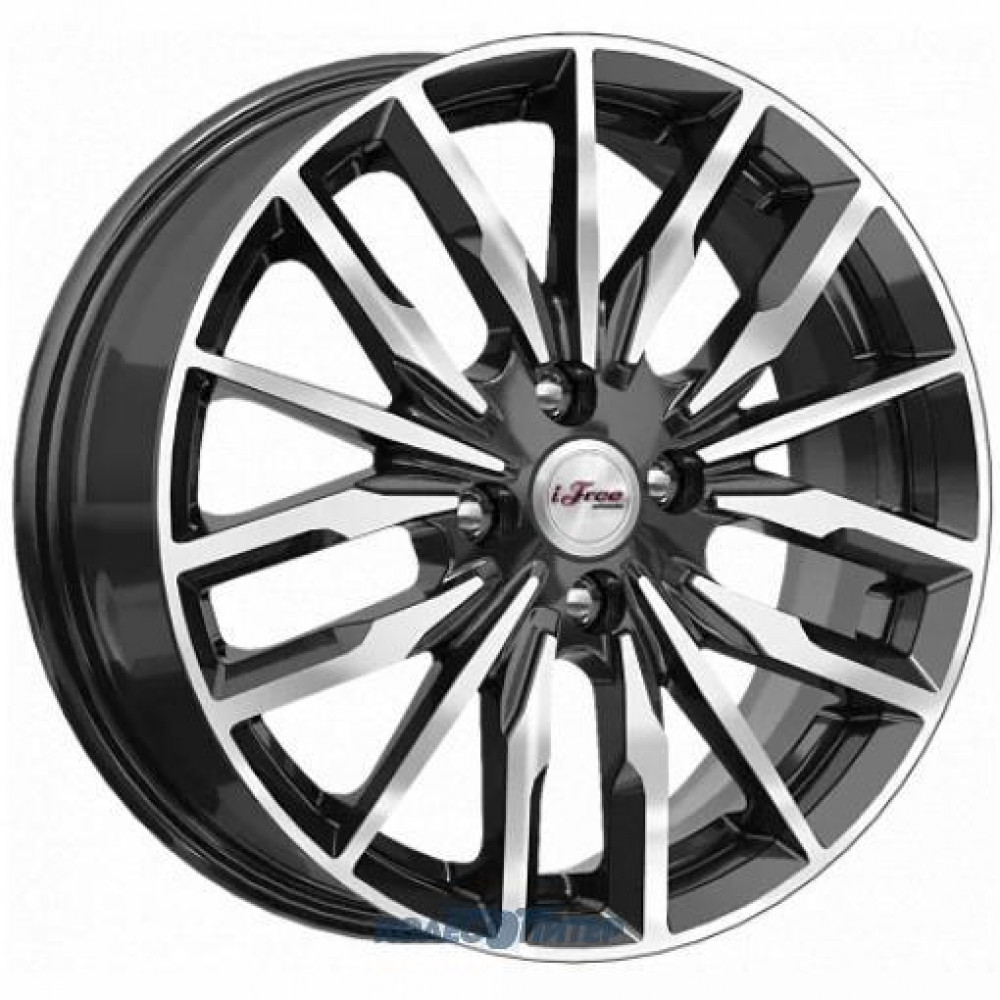 Литые диски iFree Миконос 6x16 PCD4x100 ET 41 DIA 60.1 Блэк Джек