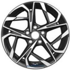 Литые диски Khomen KHW 1716 7x17 PCD5x114.3 ET 48.5 DIA 67.1 Black-FP
