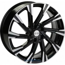 Литые диски Khomen KHW 1901 7.5x19 PCD5x108 ET 36 DIA 65.1 Black-FP
