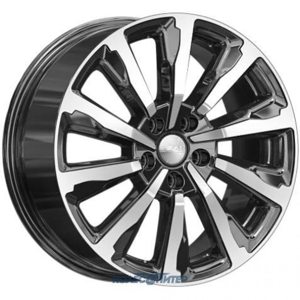 Литые диски Скад Астер 8x18 PCD5x114.3 ET 37 DIA 66.6 Алмаз