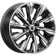 Литые диски K&K Галего 7.5x19 PCD5x114.3 ET 40 DIA 60.1 Алмаз черный