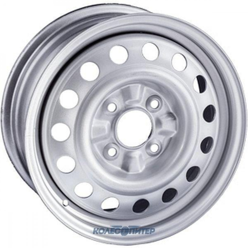 Штампованные диски Trebl X40937 6.5x17 PCD4x100 ET 41 DIA 60.1 Silver