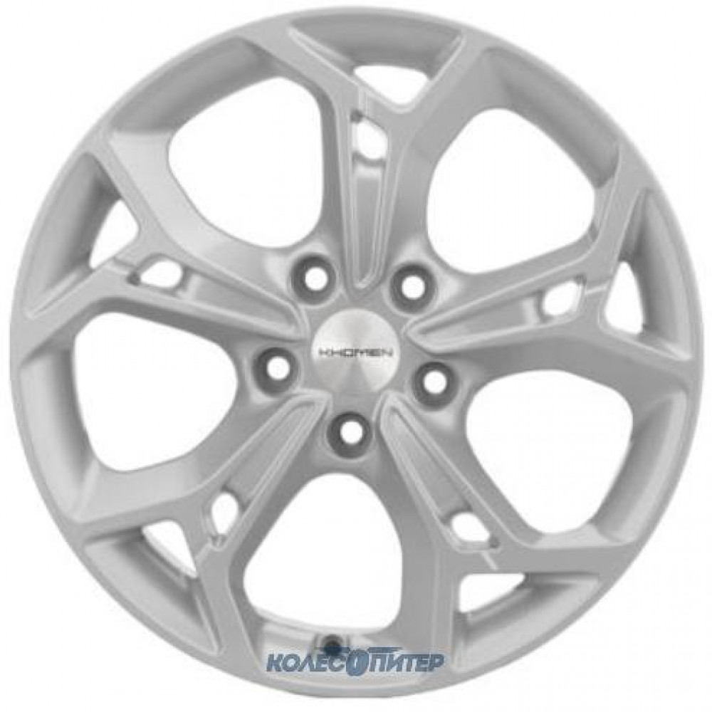 Литые диски Khomen KHW 1702 7x17 PCD5x110 ET 46 DIA 63.3 F-Silver