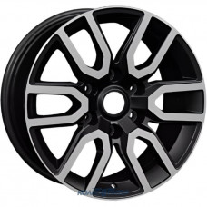 Литые диски Khomen KHW 1723 8x17 PCD6x139.7 ET 45 DIA 93.1 Black-FP