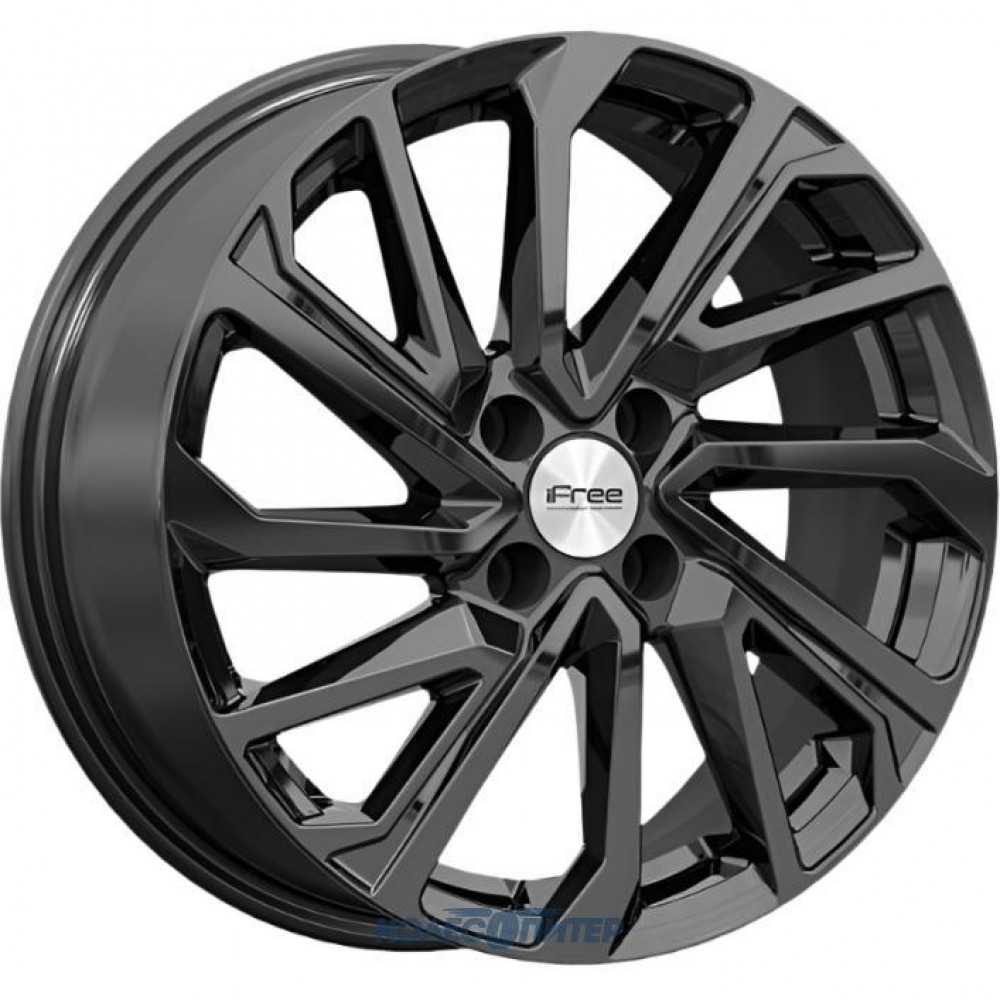 Литые диски iFree Неом 6.5x16 PCD4x100 ET 50 DIA 60.1 BK