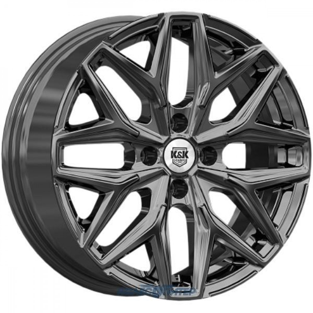 Литые диски K&K Ариус 7x17 PCD5x108 ET 38 DIA 65.1 Черный